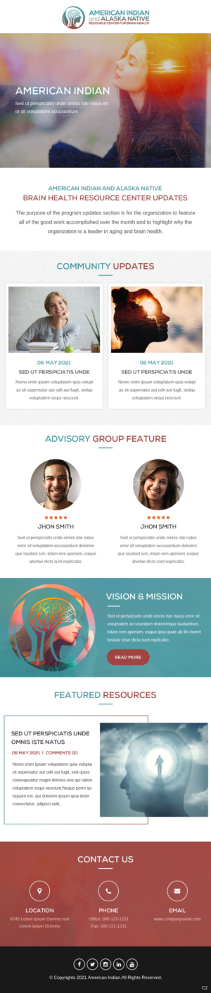 Design de Marketing Électronique par pb pour International Association for Indigenous Aging | Design : #26707963