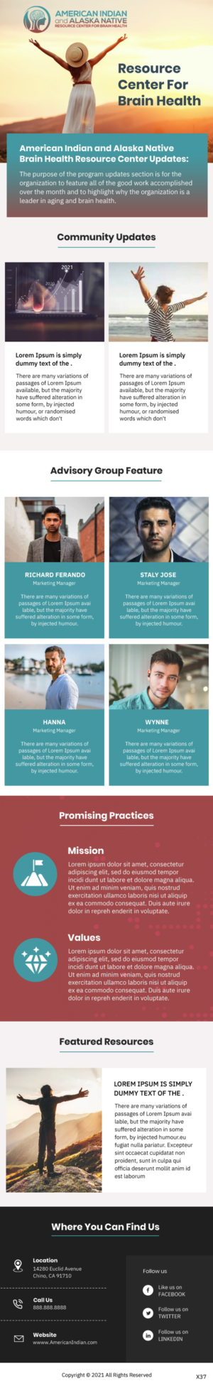 Design de Marketing Électronique par pb pour International Association for Indigenous Aging | Design : #26707974