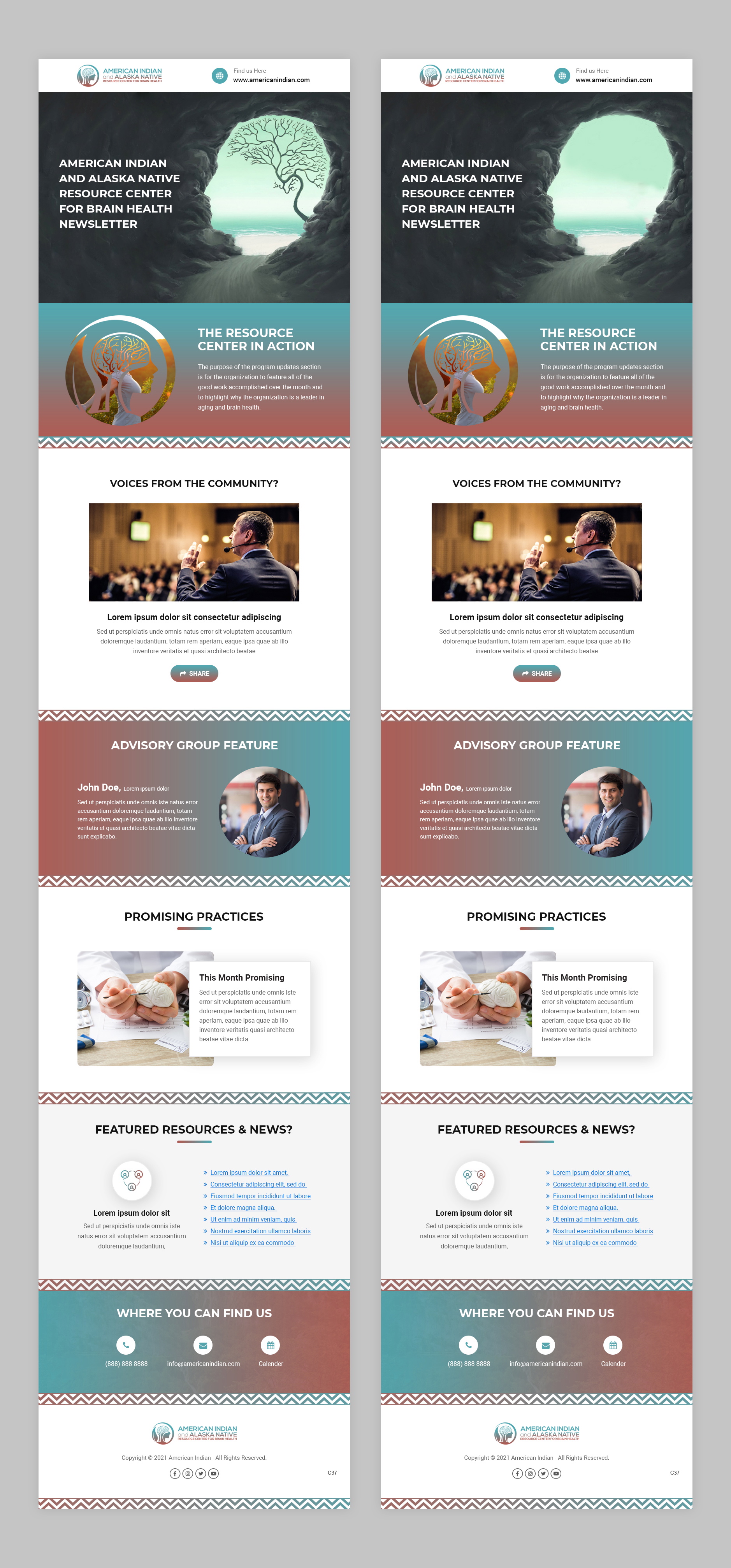 Design de Marketing Électronique par pb pour International Association for Indigenous Aging | Design #26795753