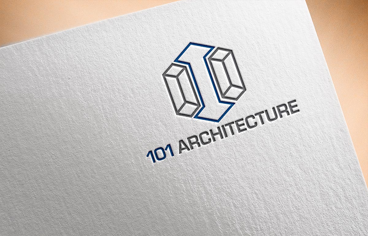 Logo Design by Vishak vasu for 101 Architecture | Design #26739957