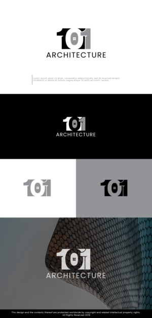 101 Architecture | Logo Design by Kim Ji
