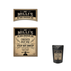 Graphic Design by wall-jamboree for Aunt Millie's Kitchen | Design #26726718