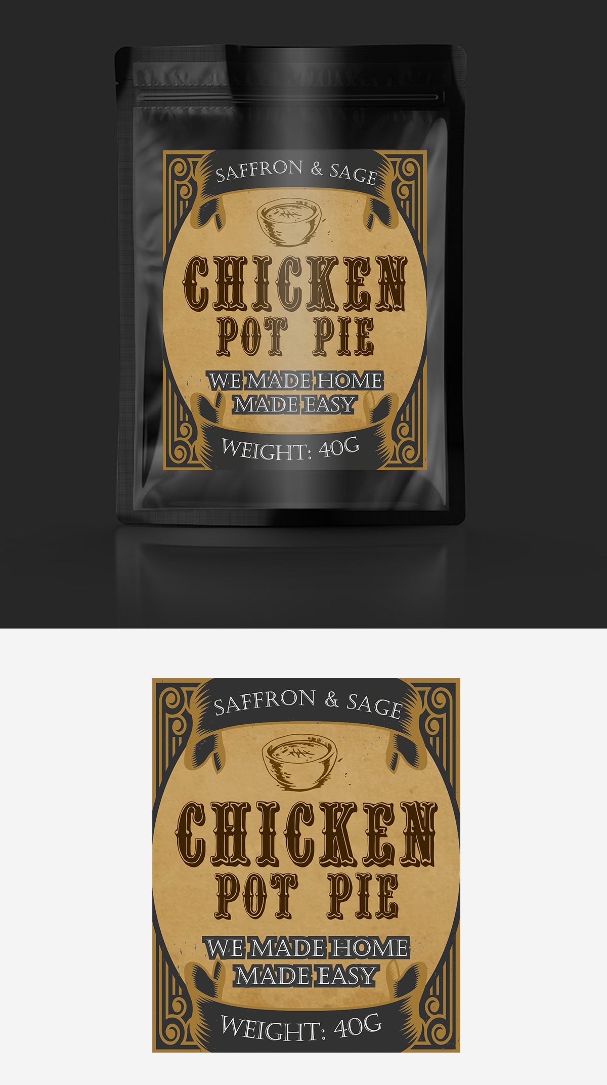 Graphic Design by ecorokerz for Aunt Millie's Kitchen | Design #26726581