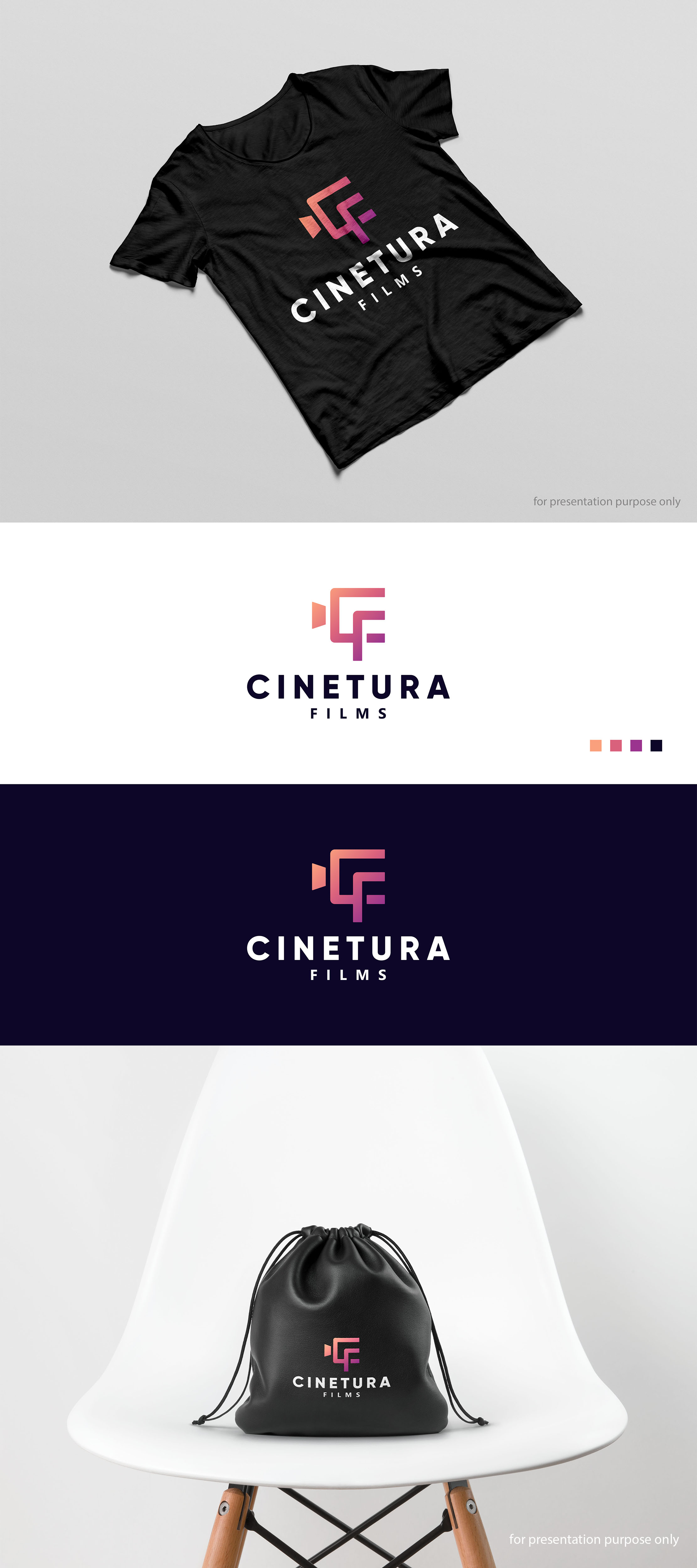 Logo Design by nhpawar for Cinetura films | Design #26698183