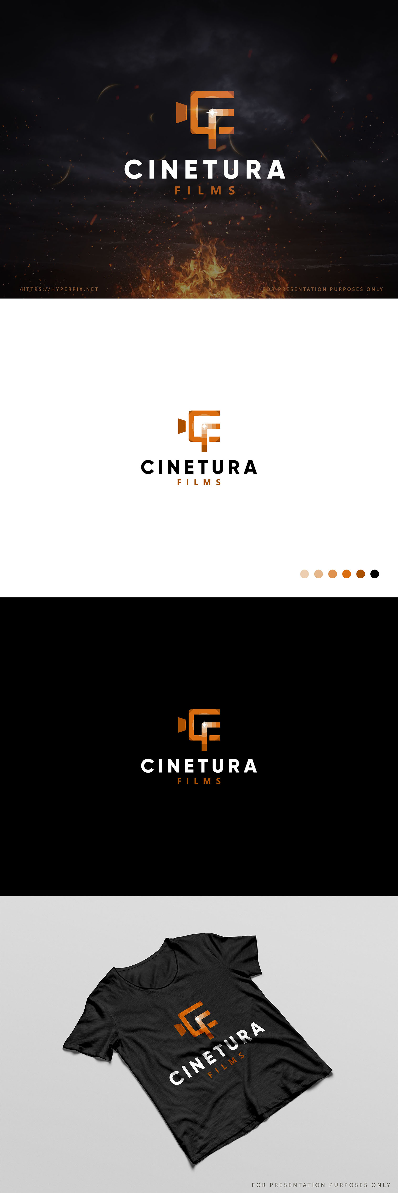 Diseño de Logo por nhpawar para Cinetura films | Diseño #26703807