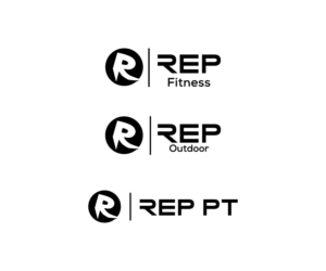 Rep Fitness / Rep Outdoor / Rep PT | Logo Design by makerlogoz