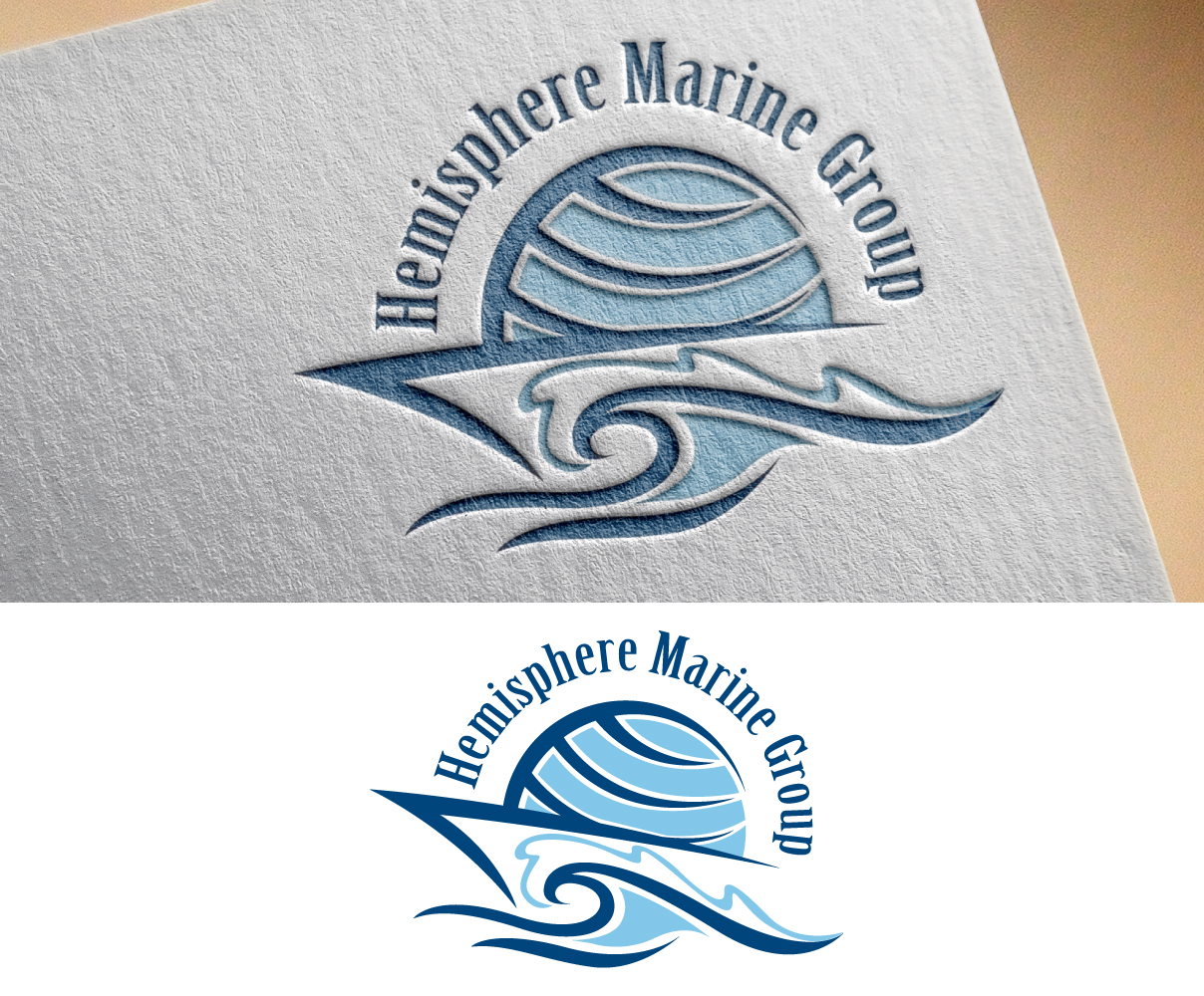 Logo Design by blue eye for Hemisphere Marine | Design #26701561