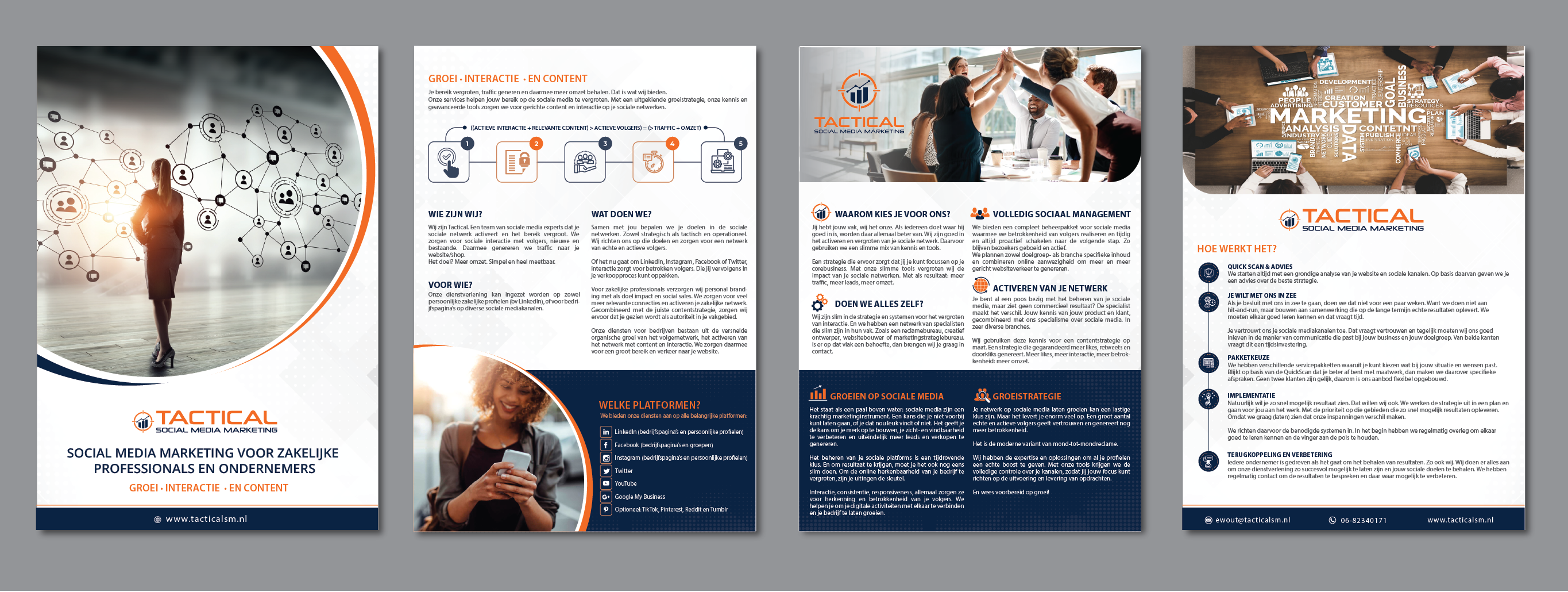 Brochure Design by alex989 for Treehopper b.v. | Design #26706584