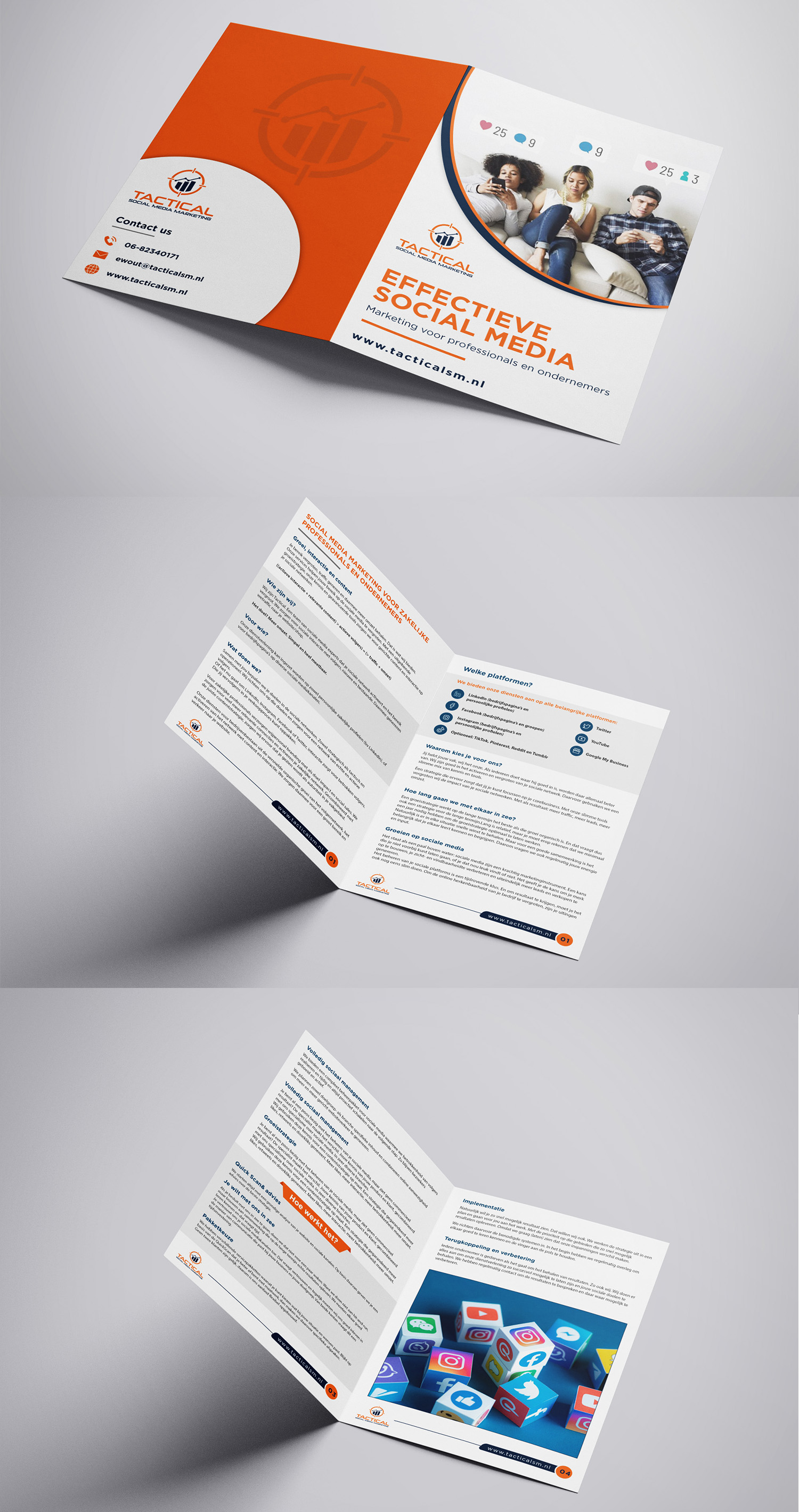 Brochure Design by debdesign for Treehopper b.v. | Design #26718896