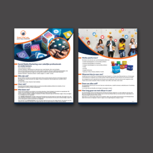 Brocure for Tactical - Social Media Management | Design de Brochure par aspiremedia