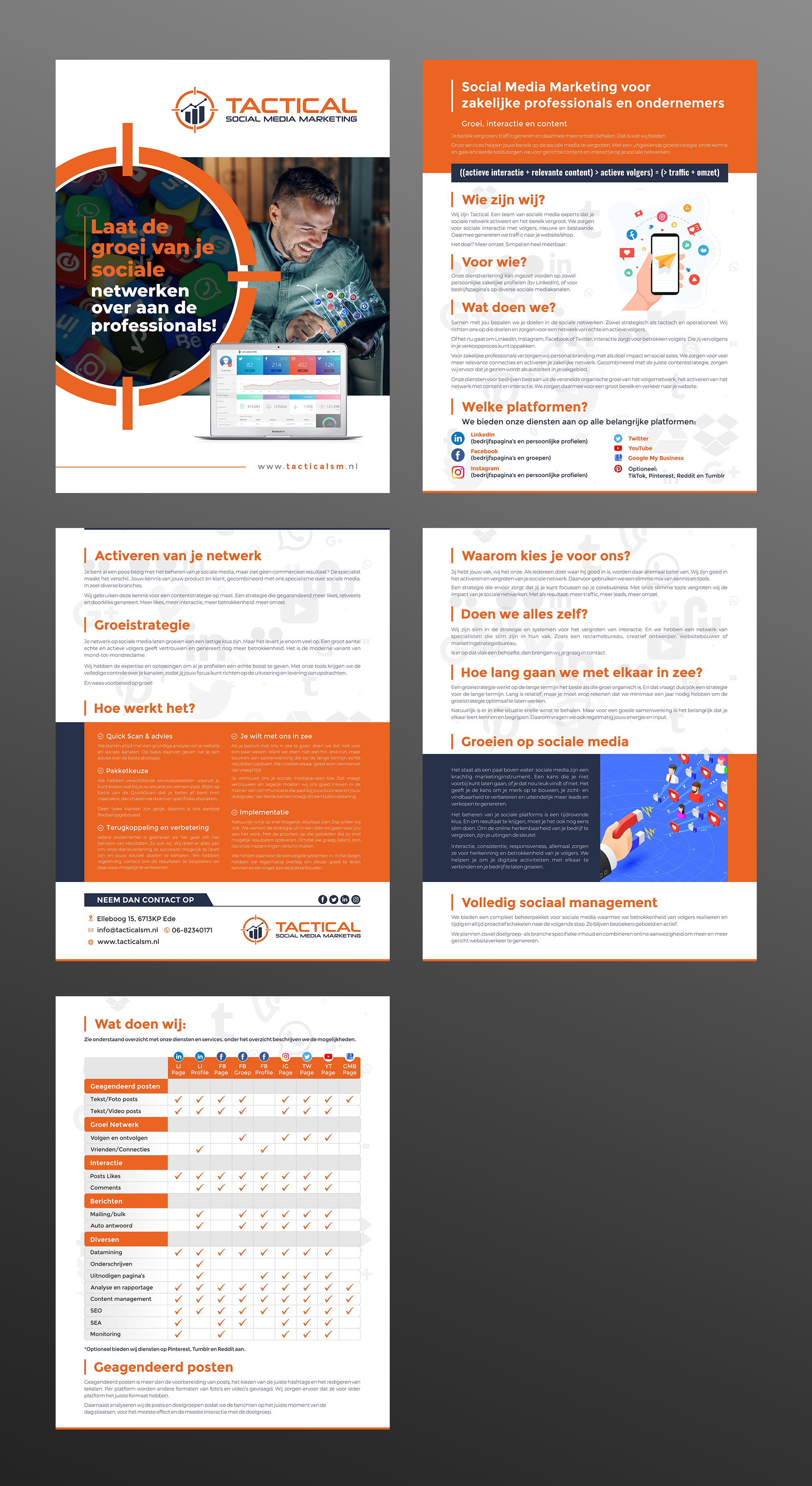 Brochure Design by ecorokerz for Treehopper b.v. | Design #26767969