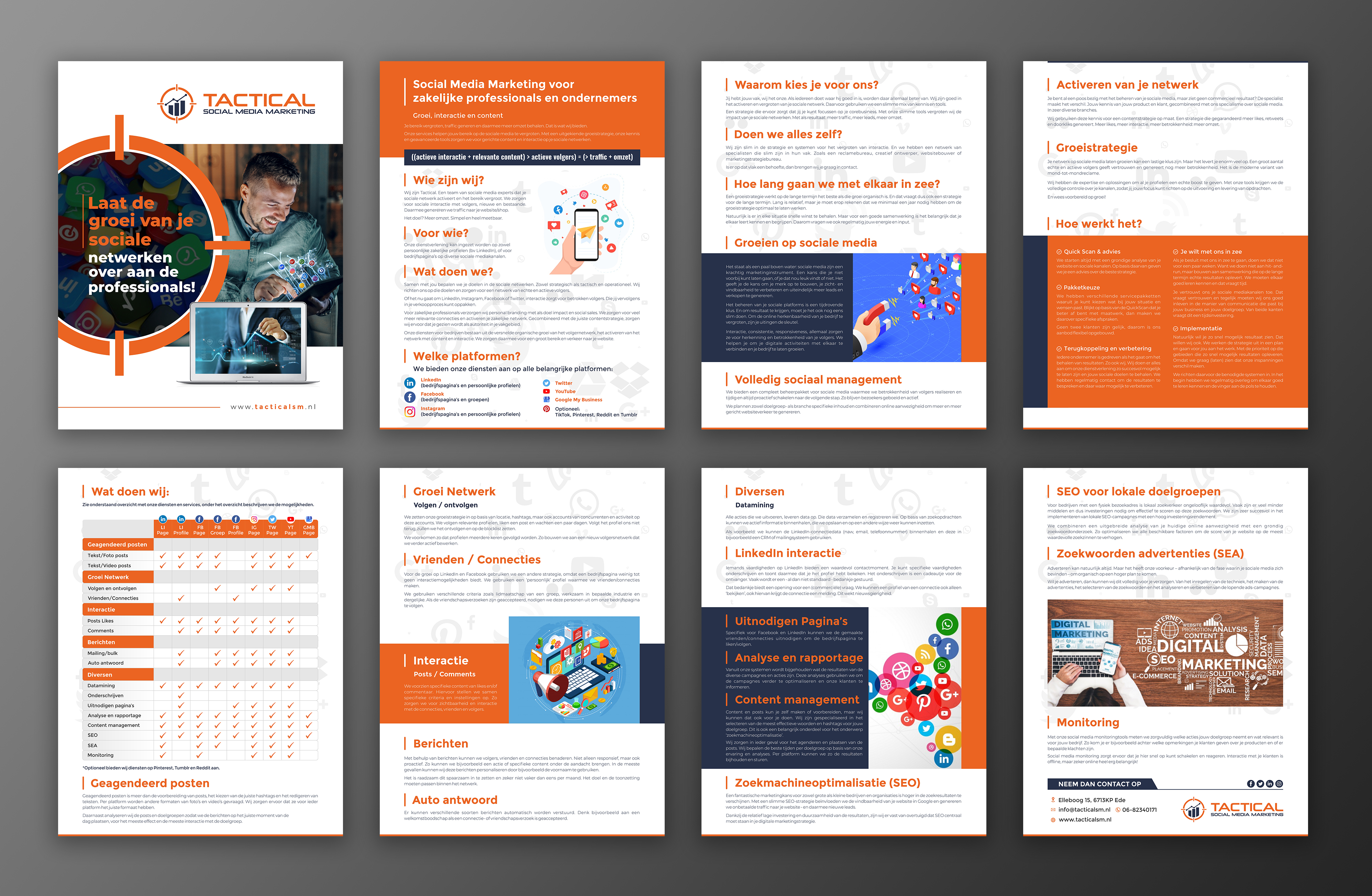 Brochure Design by ecorokerz for Treehopper b.v. | Design #26773683