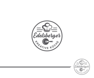 Logo Design by Fat Bat Man for Edelsberger Kreative Küche  | Design: #26704825