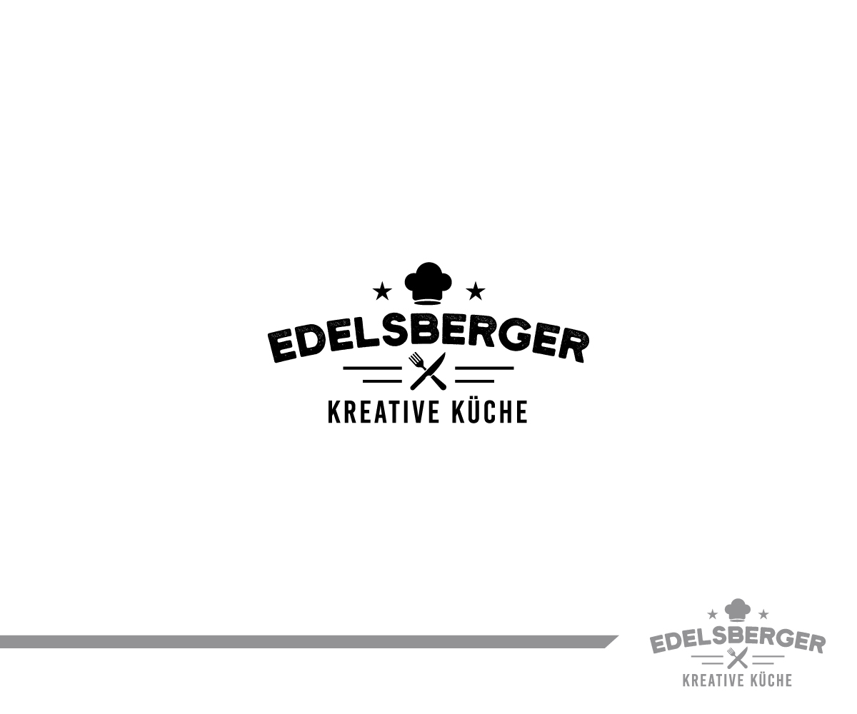 Logo Design by Fat Bat Man for Edelsberger Kreative Küche  | Design #26710318
