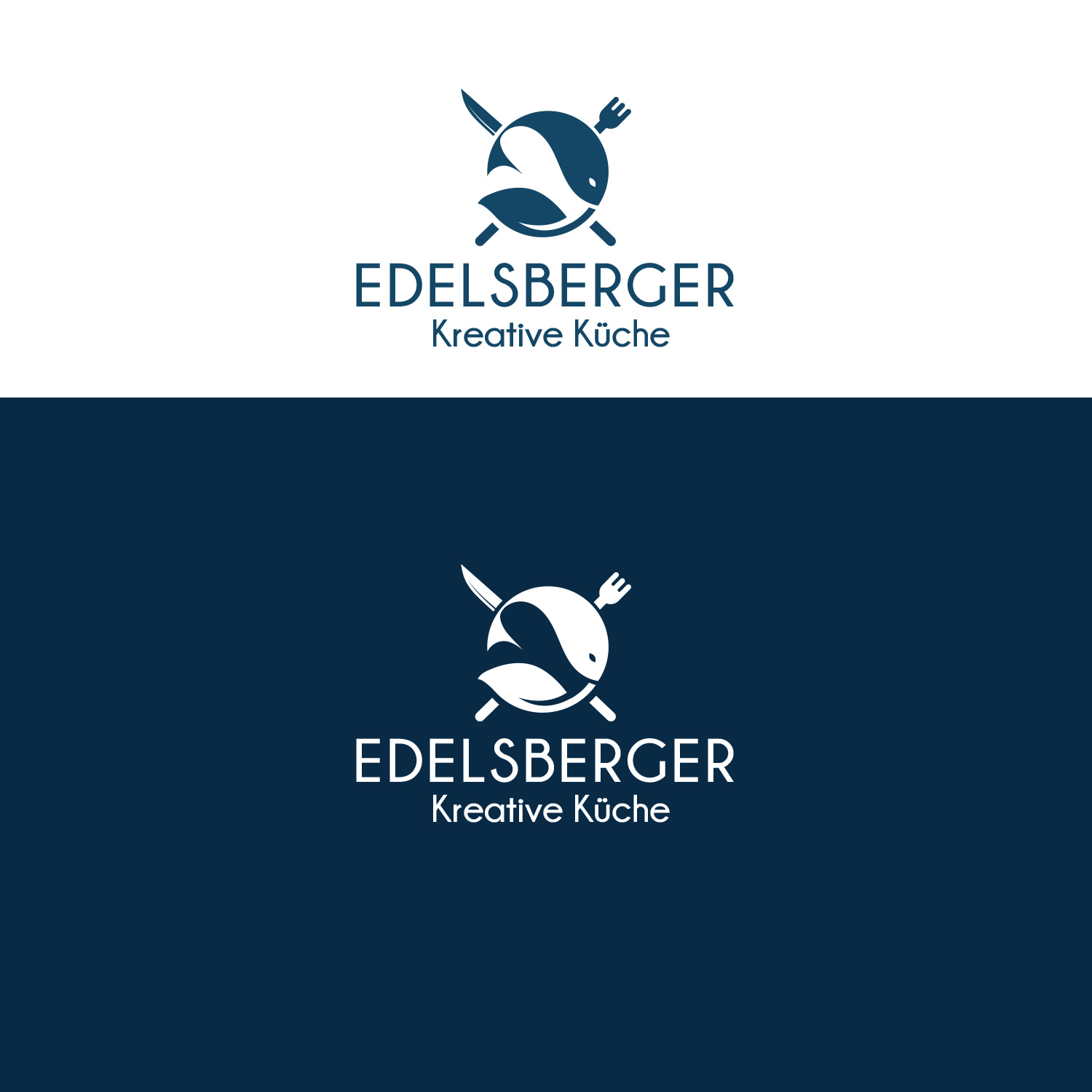 Logo Design by Finley Johnson for Edelsberger Kreative Küche  | Design #26737248