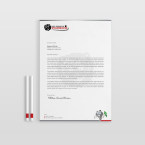 Letterhead Design by OxonoArt for this project | Design: #26703285