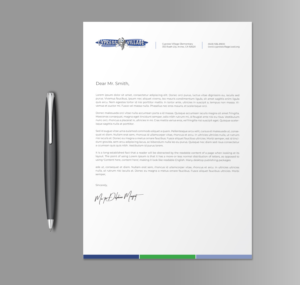 Cypress Village Elementary School Letterhead | Briefkopf-Design von chandrayaan.creative