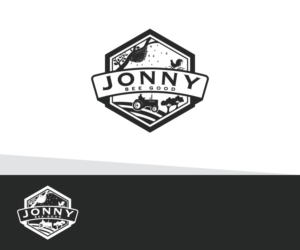 Jonny Bee Good | Logo Design by Iris 3