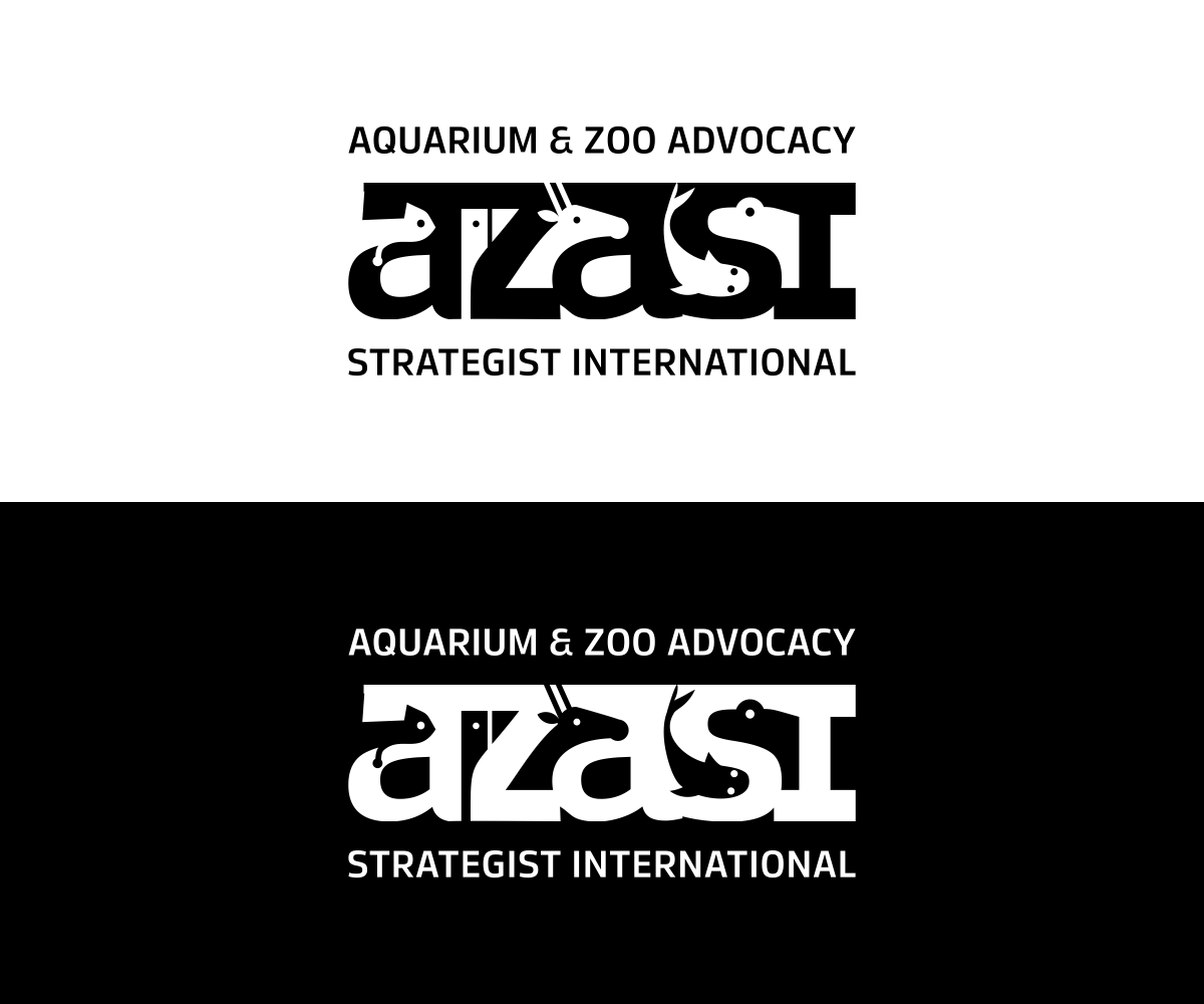 Diseño de Logo por luiz otavio I DESIGN para Aquarium & Zoo Advocacy and Strategies International | Diseño #26707791
