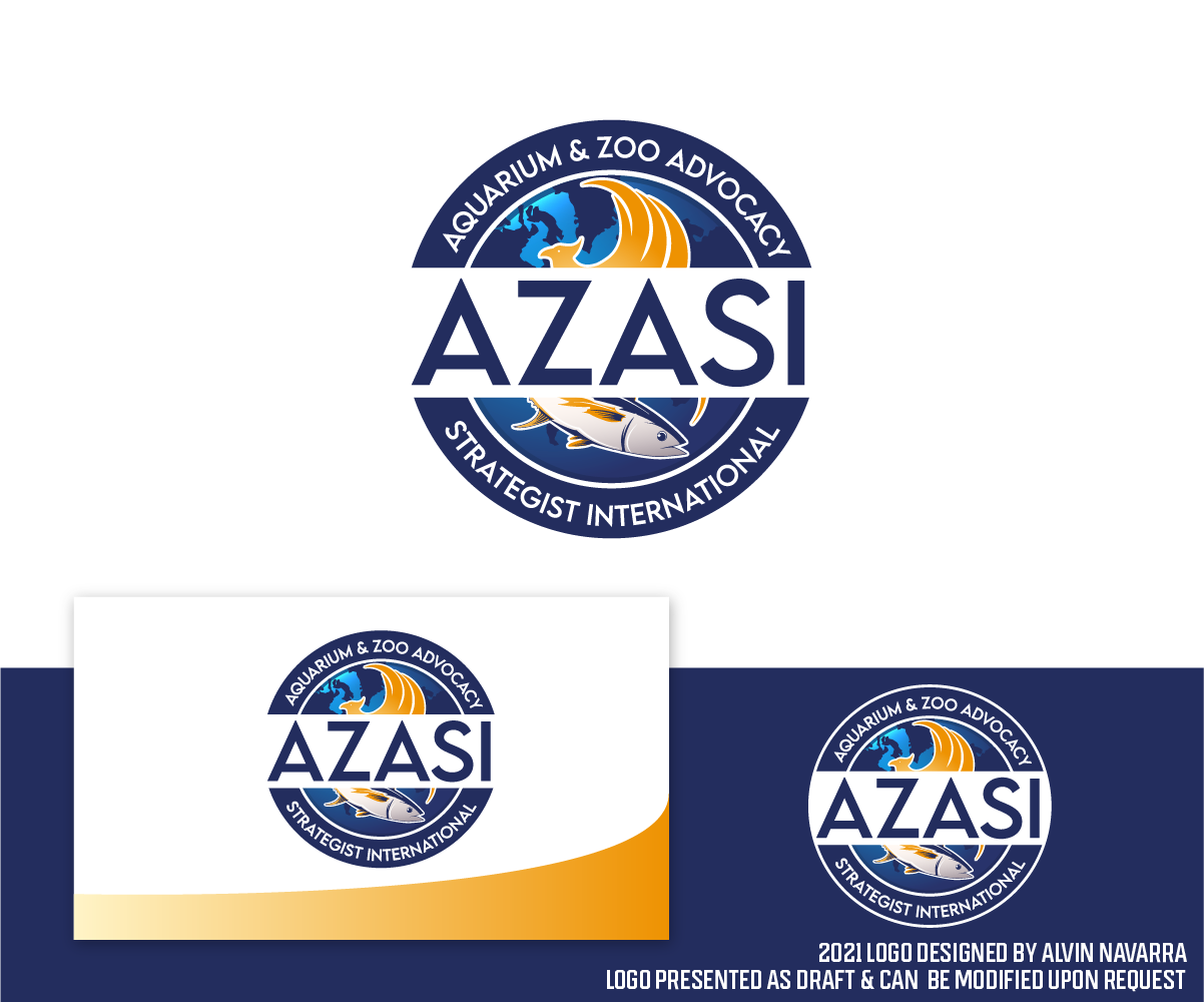 Logo Design by alvinnavarra for Aquarium & Zoo Advocacy and Strategies International | Design #26724501
