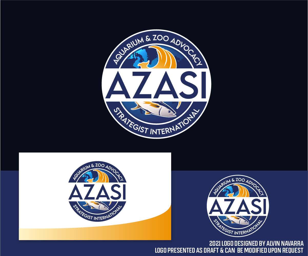 Logo Design by alvinnavarra for Aquarium & Zoo Advocacy and Strategies International | Design #26724503