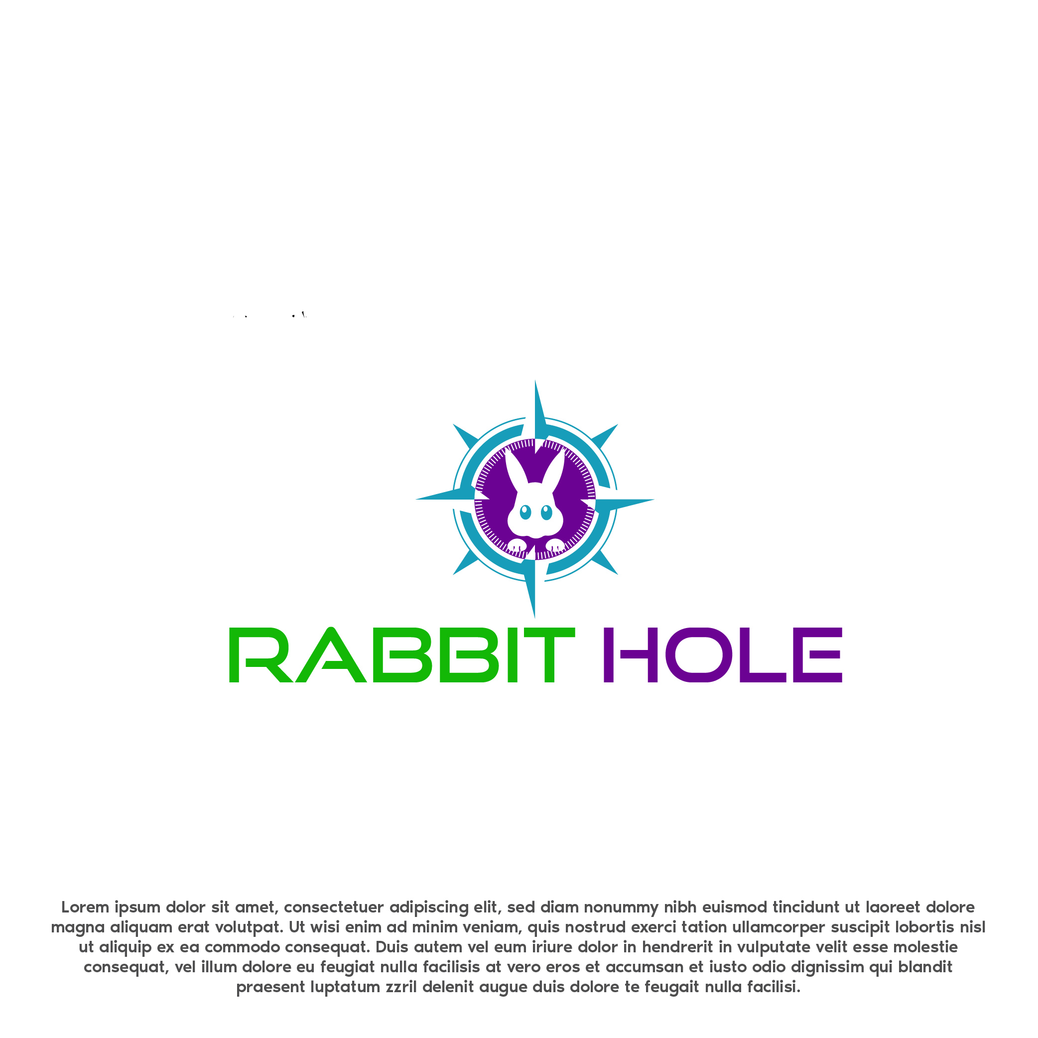 Logo Design by HelloGraphix for Rabbit Hole Technology | Design #26706407