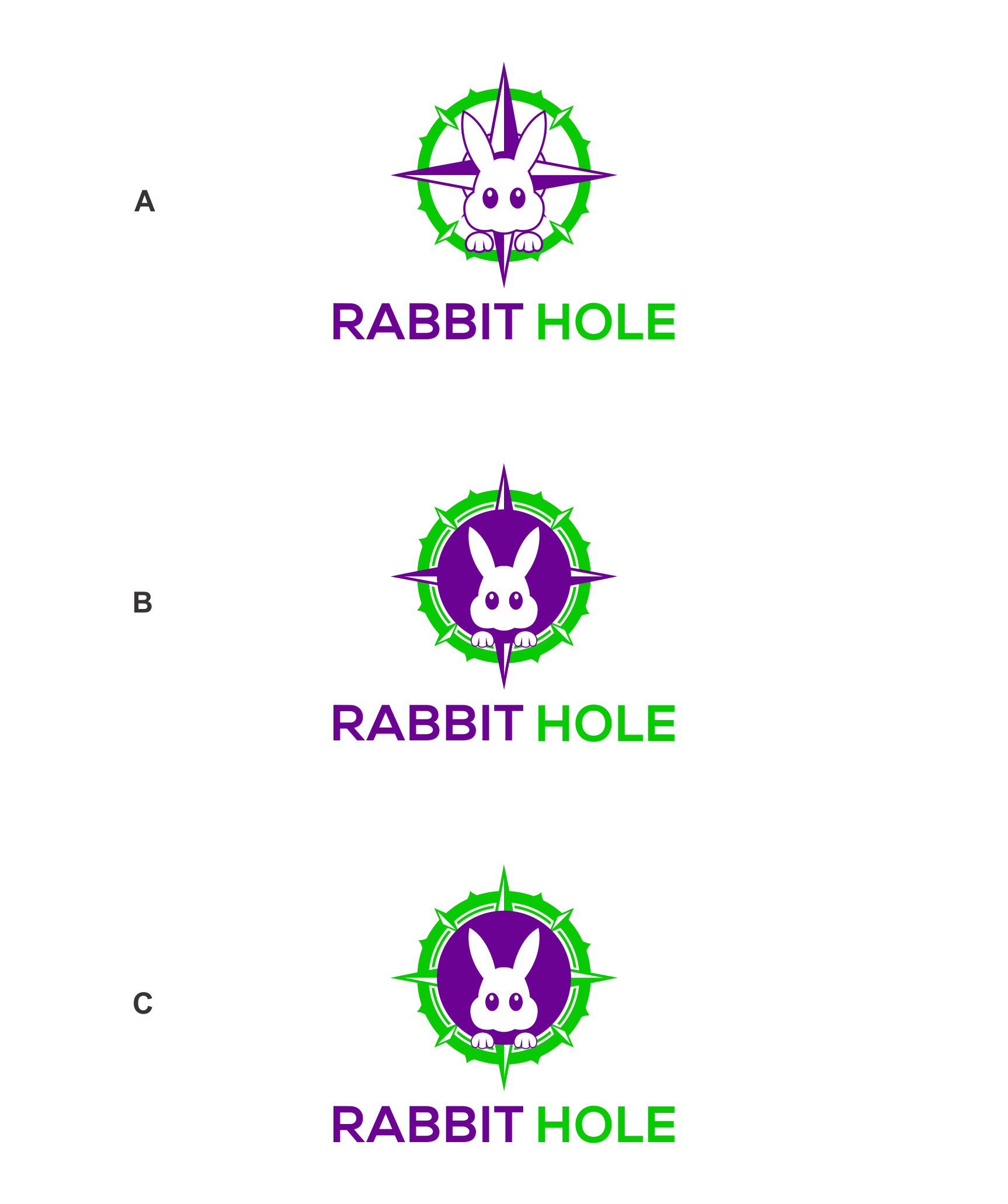 Logo Design by I Design12 for Rabbit Hole Technology | Design #26703305
