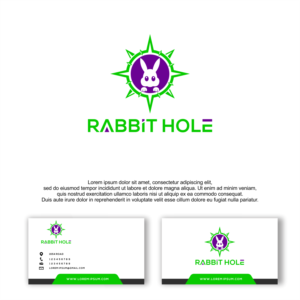 Logo-Design von I Design12 für Rabbit Hole Technology | Design: #26707210