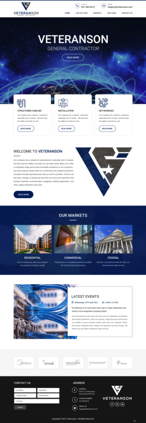 Web Design by pb for this project | Design: #26708026