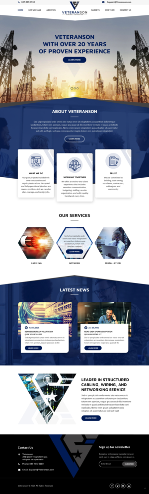 Web Design by pb for this project | Design: #26708030