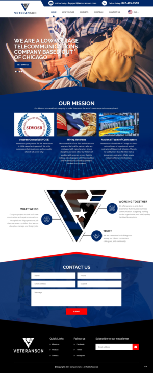 Web Design by pb for this project | Design: #26708033