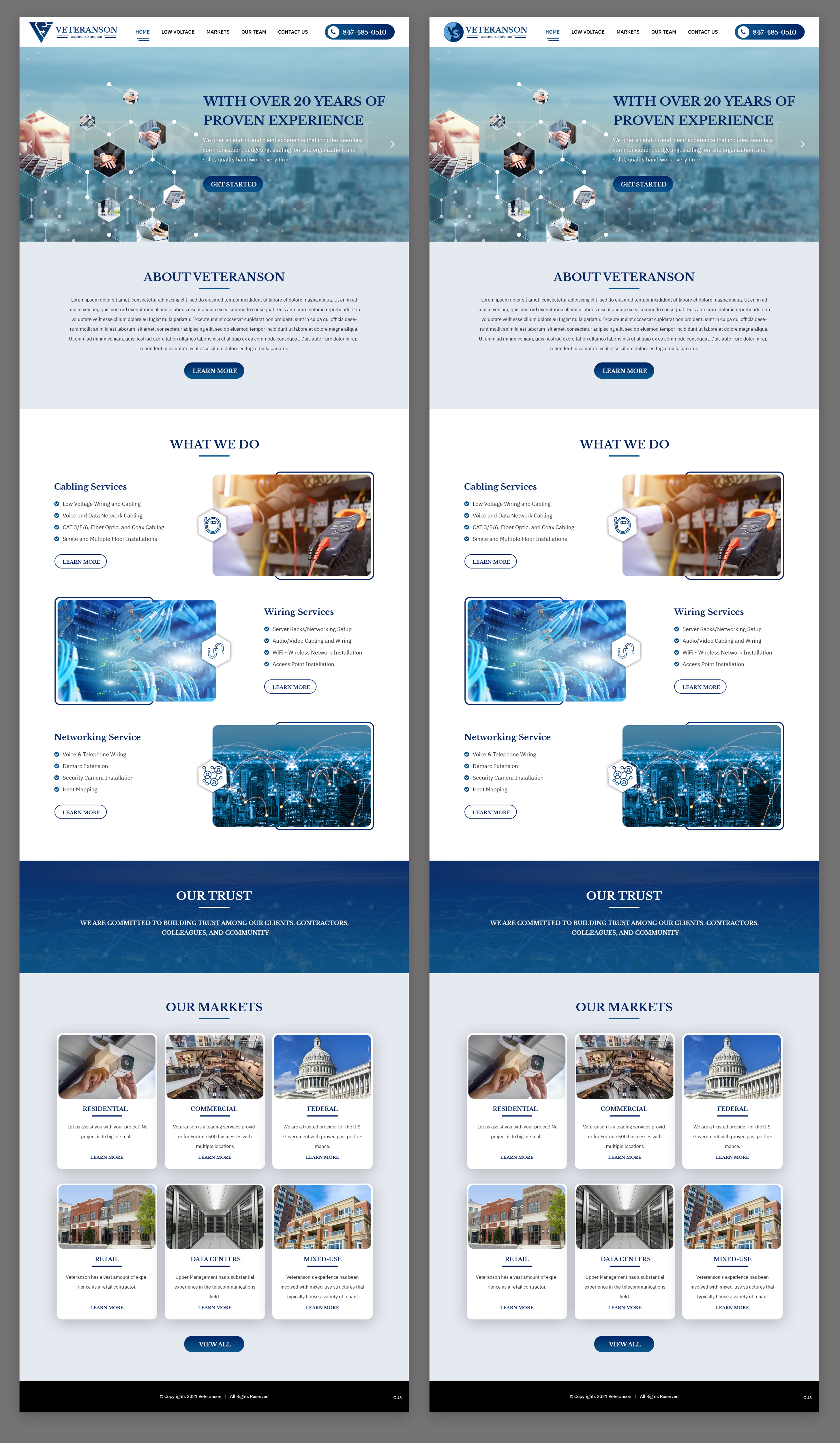 Web Design by pb for this project | Design #26708055