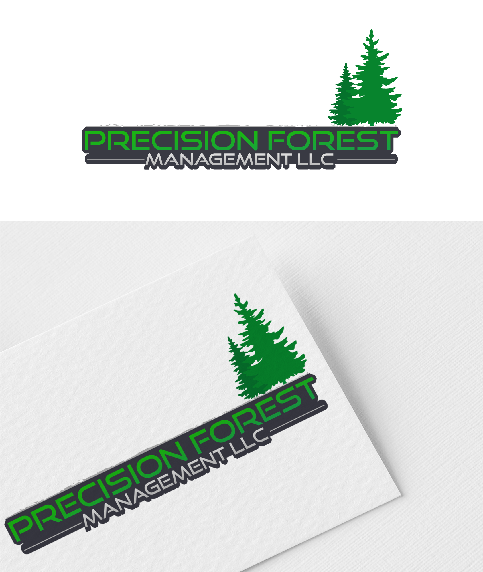 Diseño de Logo por Alpha design para Precision Forest Management  | Diseño #26708717