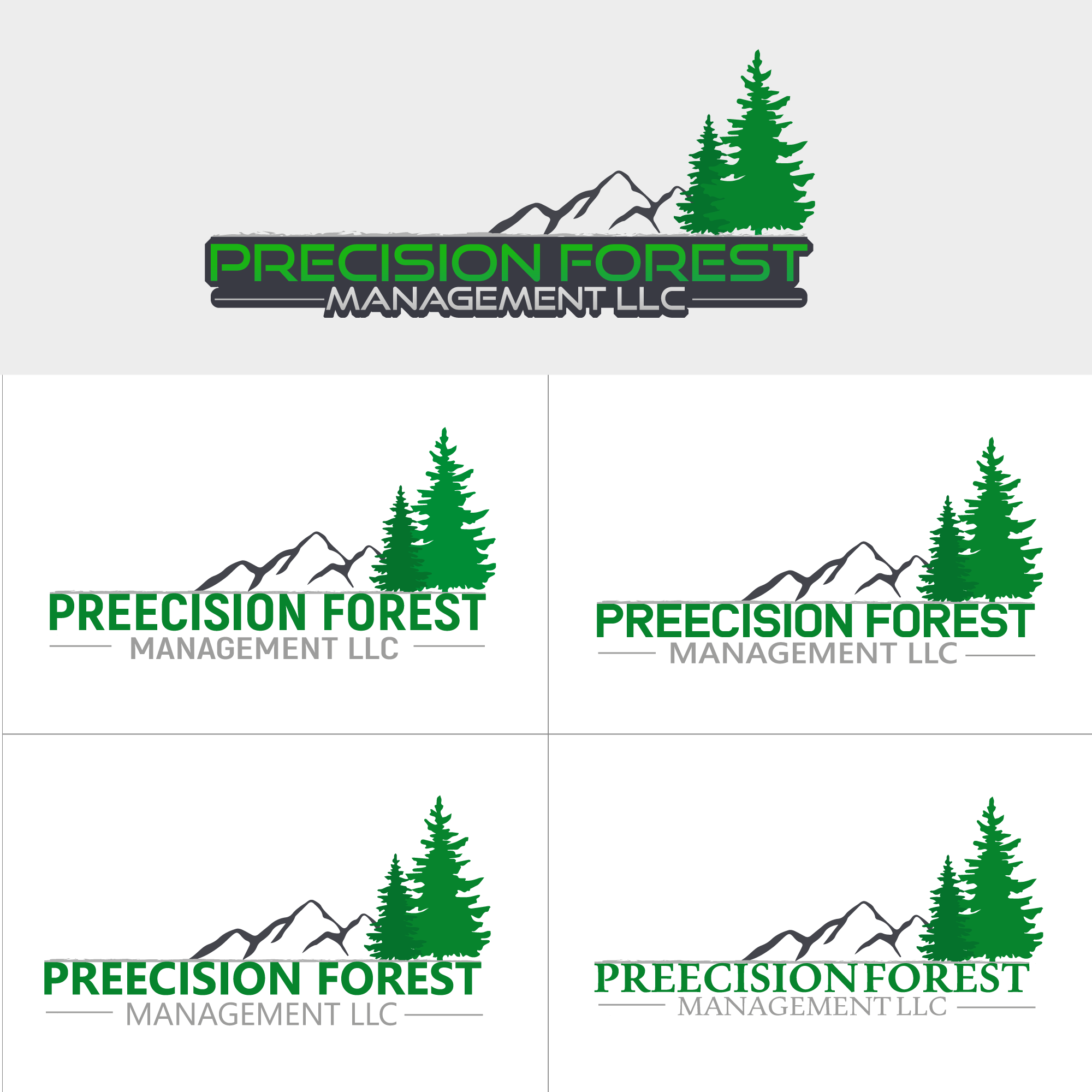Diseño de Logo por Alpha design para Precision Forest Management  | Diseño #26710394