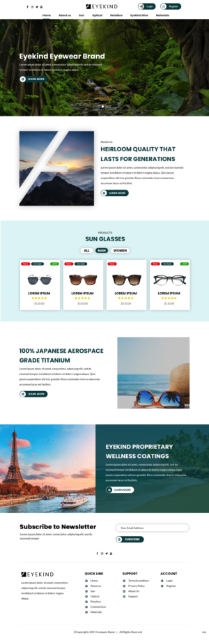 Web Design by pb for this project | Design: #26708005