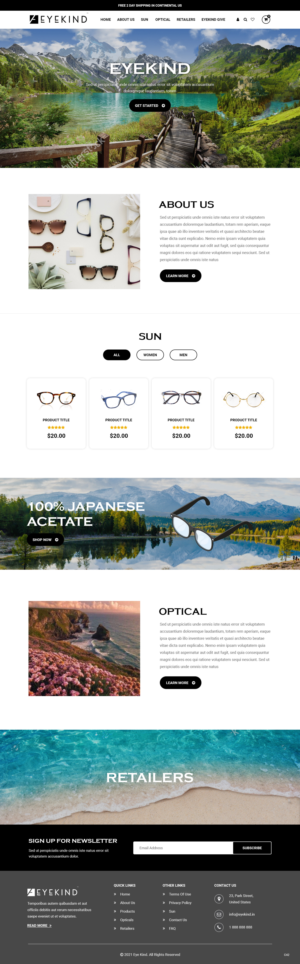 Web Design by pb for this project | Design: #26708007