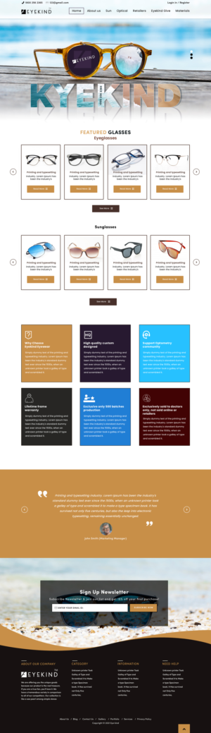 Web Design by sai.designer87 for this project | Design: #26793599