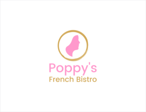 Poppy's or Poppy's French Bistro | Logo Design by BNdesigner