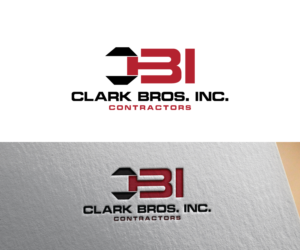 Clark Bros. Inc. Contractors | Logo Design by hjyoo