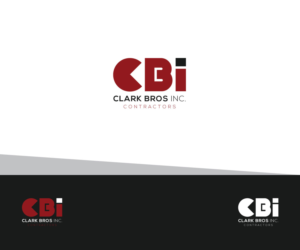 Clark Bros. Inc. Contractors | Logo Design by Iris 3