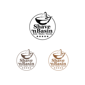 Shave 'n Basin (tag line: Body *Blades * Beards) | Logo Design by Graphic Bricks