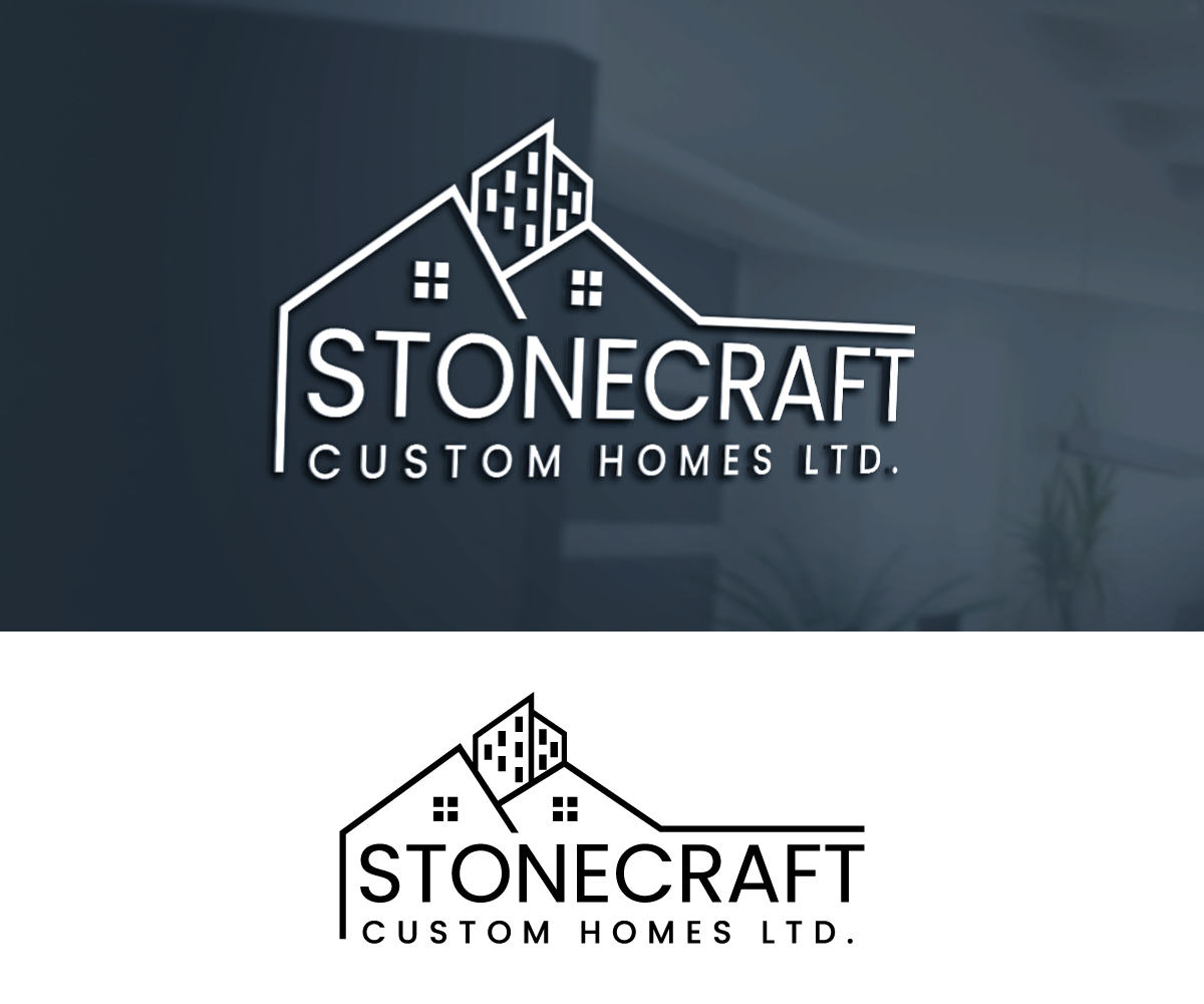 Logo Design by MaToTiPiLa for Stonecraft Custom Homes LTD. | Design #26717587