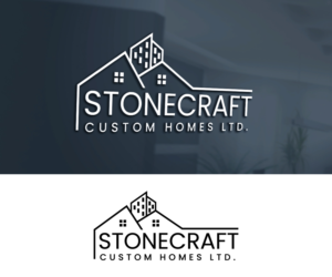 Logo Design by MaToTiPiLa for Stonecraft Custom Homes LTD. | Design: #26717587