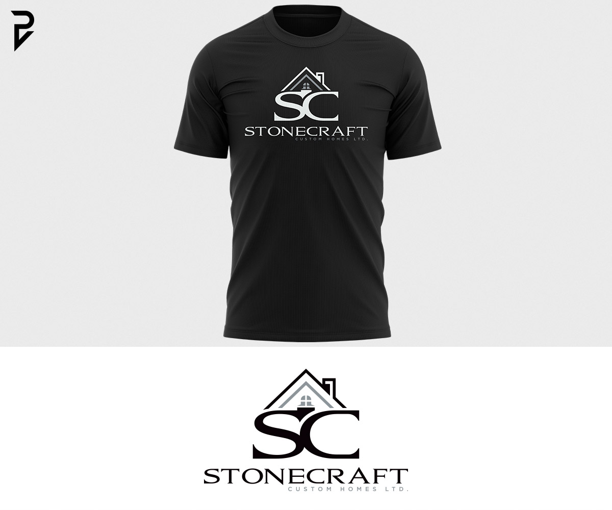 Logo Design by poisonvectors for Stonecraft Custom Homes LTD. | Design #26707473