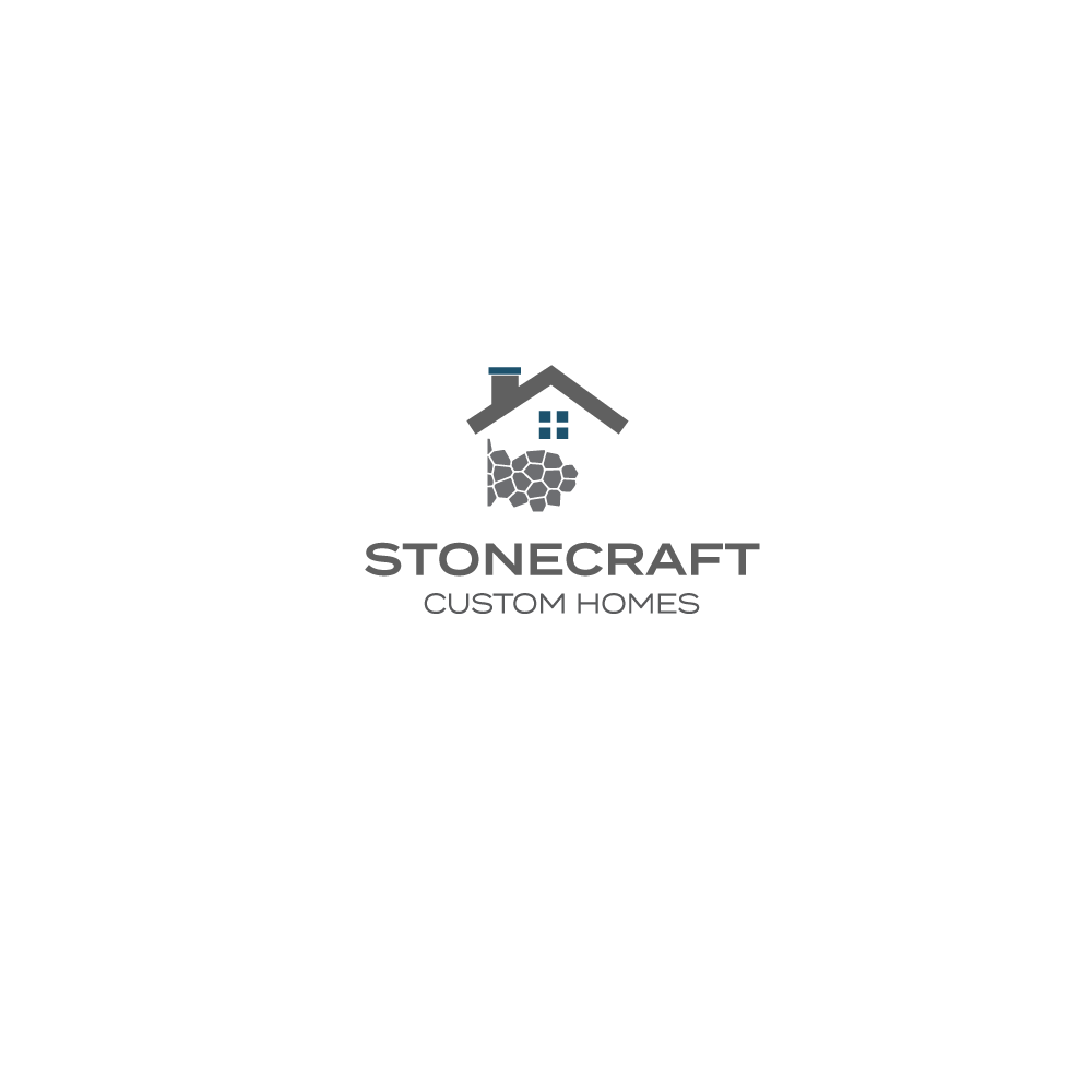 Logo Design by MEDIA GLASS for Stonecraft Custom Homes LTD. | Design #26704989