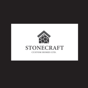 Logo Design by MEDIA GLASS for Stonecraft Custom Homes LTD. | Design: #26707181