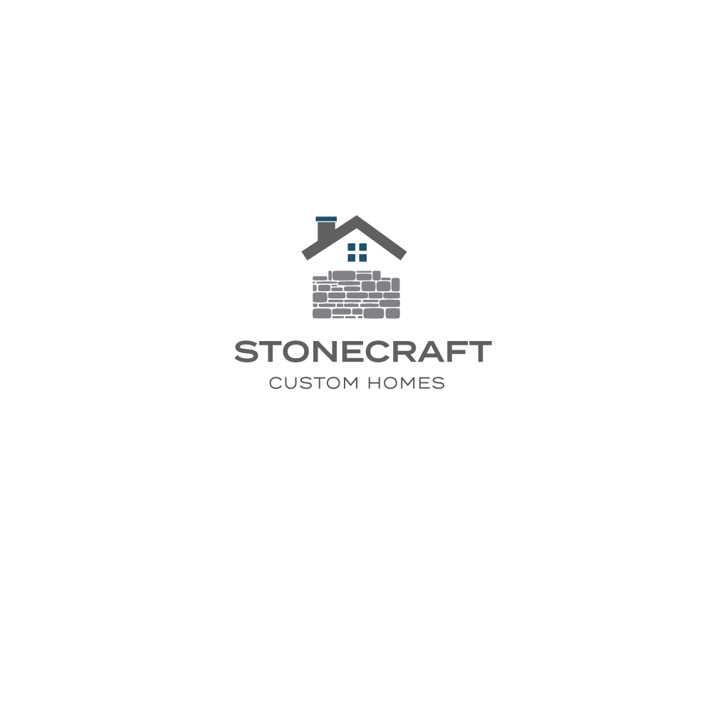 Logo Design by MEDIA GLASS for Stonecraft Custom Homes LTD. | Design #26710107
