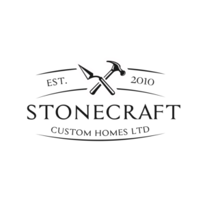 Logo Design by Laudes for Stonecraft Custom Homes LTD. | Design: #26712554