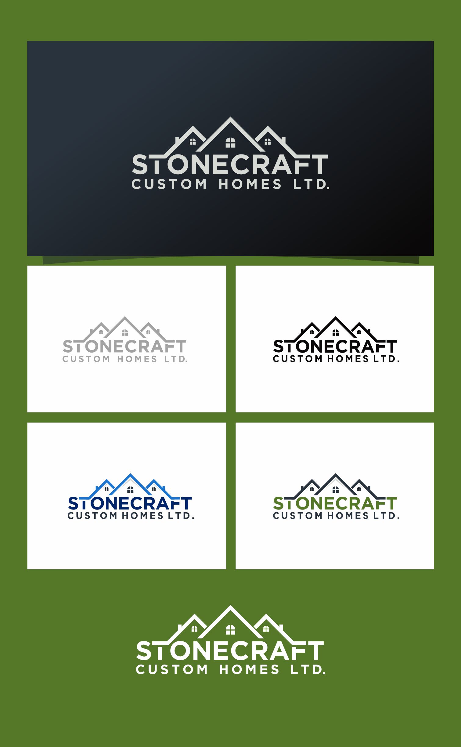 Design de Logo par kokebun pour Stonecraft Custom Homes LTD. | Design #26703658