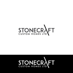 Logo Design by Omee63 for Stonecraft Custom Homes LTD. | Design: #26704653